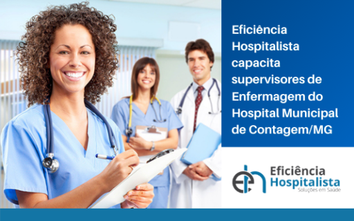 Eficiência Hospitalista realiza capacitação na área de enfermagem do HMC