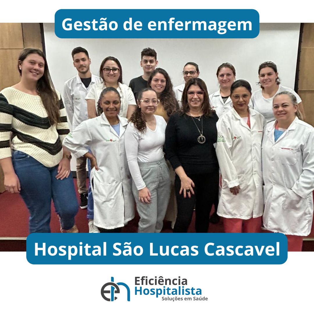 Hospital São Lucas de Cascavel recebe visita técnica e capacitações para aprimorar qualidade do atendimento em saúde