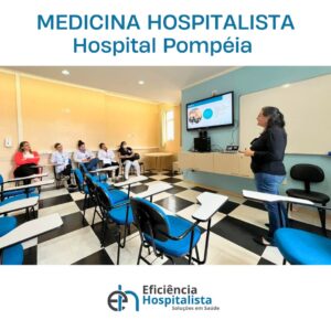 Hospital Pompéia reduz tempo de internação em 17,3% após um ano de implementação de Medicina Hospitalista.