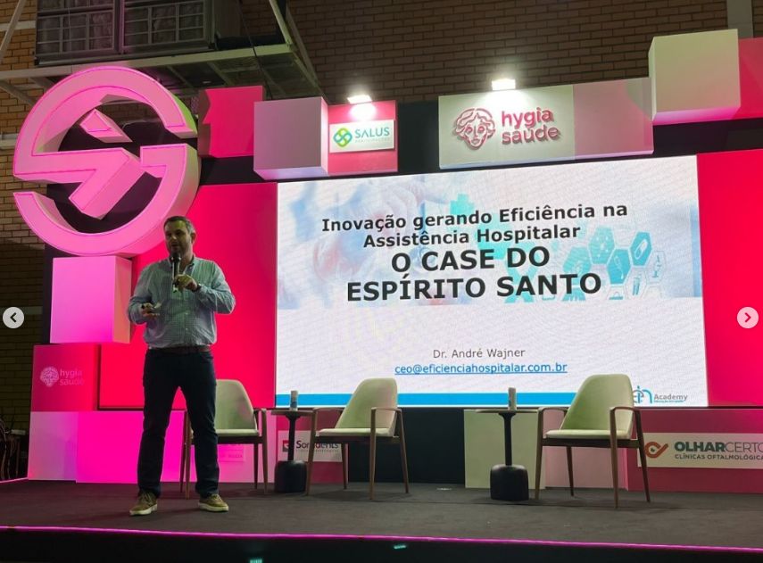 CEO da Eficiência Hospitalista apresenta case do Espiríto Santo no Gramado Summit