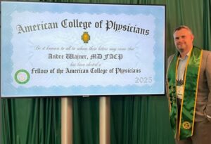 Dr. André Wajner recebe título de Fellow do American College of Physicians (FACP)