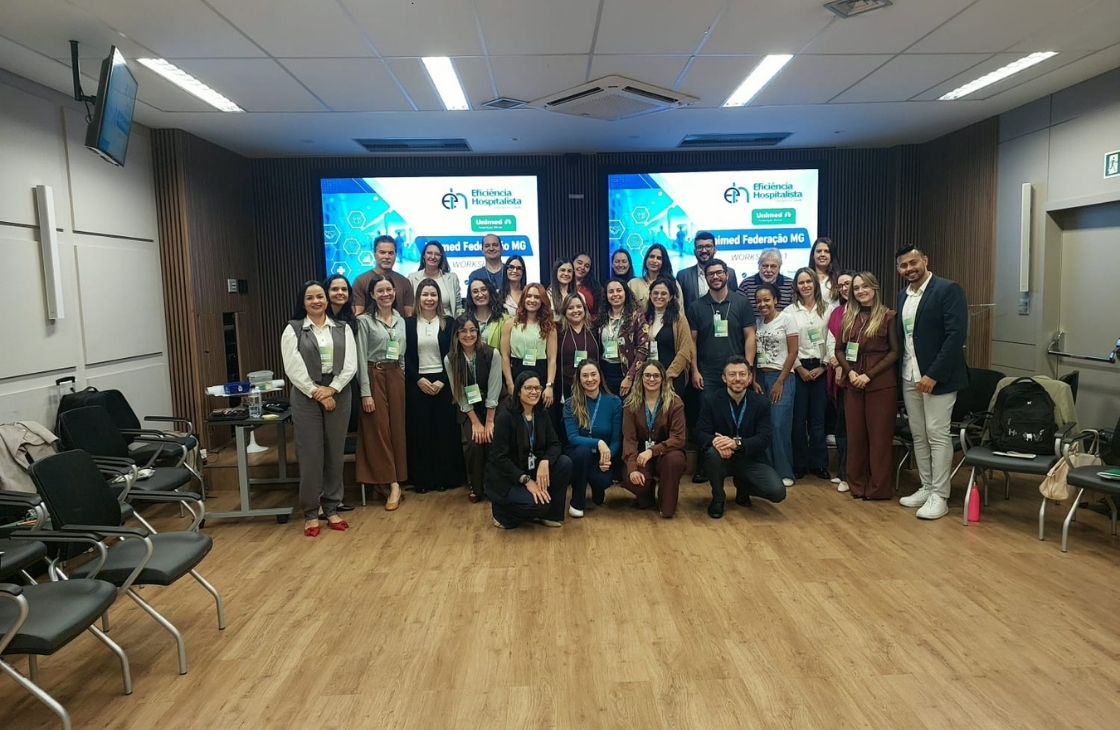 Eficiência Hospitalista realiza workshops presenciais de Auditoria Hospitalista na Unimed Federação Minas